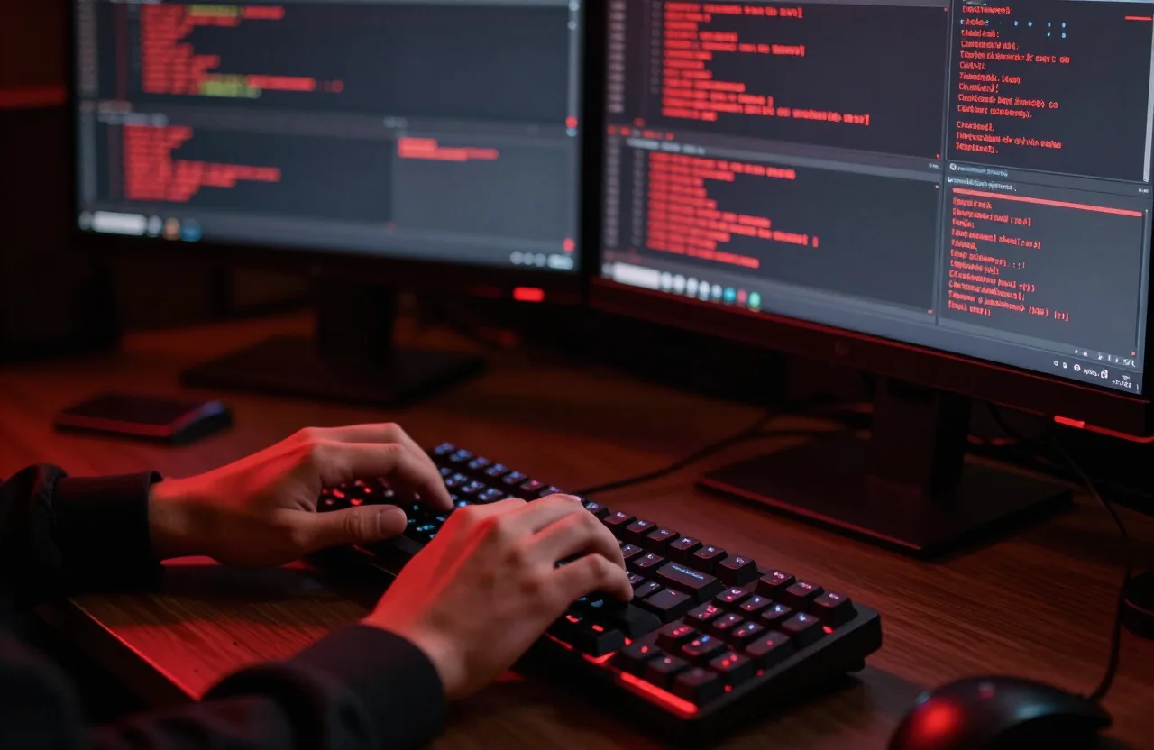 A RedForge finding write-up on screen:
               the request that proved it beside the response that confirmed it.